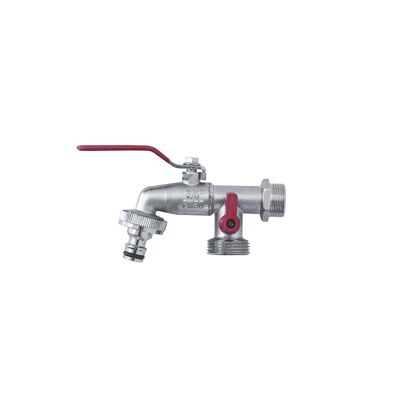 3/4" double outlet metal tap - SPOUT82