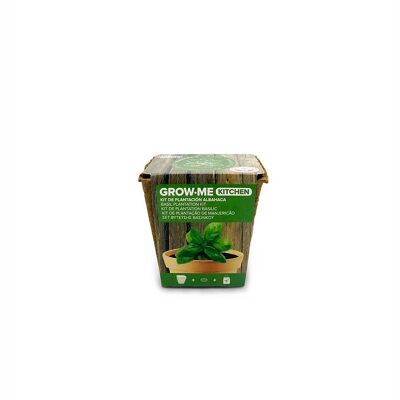 Kit de culture Basilic - GROW ME KITCHEN ALBAHACA