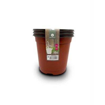 Macetas de cultivo Ø15cm (3u) - GROWPOT L