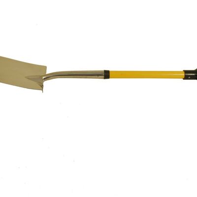 Fiber and stainless steel cava shovel