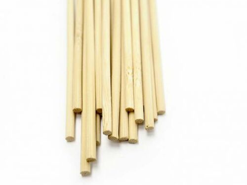 Sticks de bambú natural 50cm (10u) - BAMBOO STICK 50