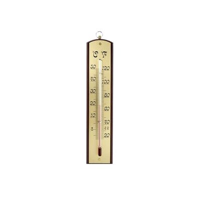 Wood and metal wall thermometer - Fahrenheit