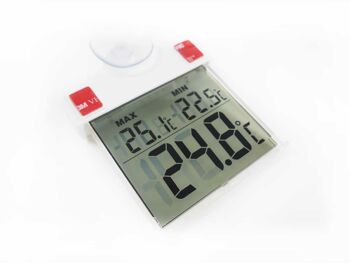 Thermomètre de fenêtre numérique et solaire - Maxmin out 1
