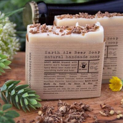 Pumice & Patchouli Soap Certified 100% Natural Pure Vegan Handmade Soap  cold Process Bean and Boy Soap 