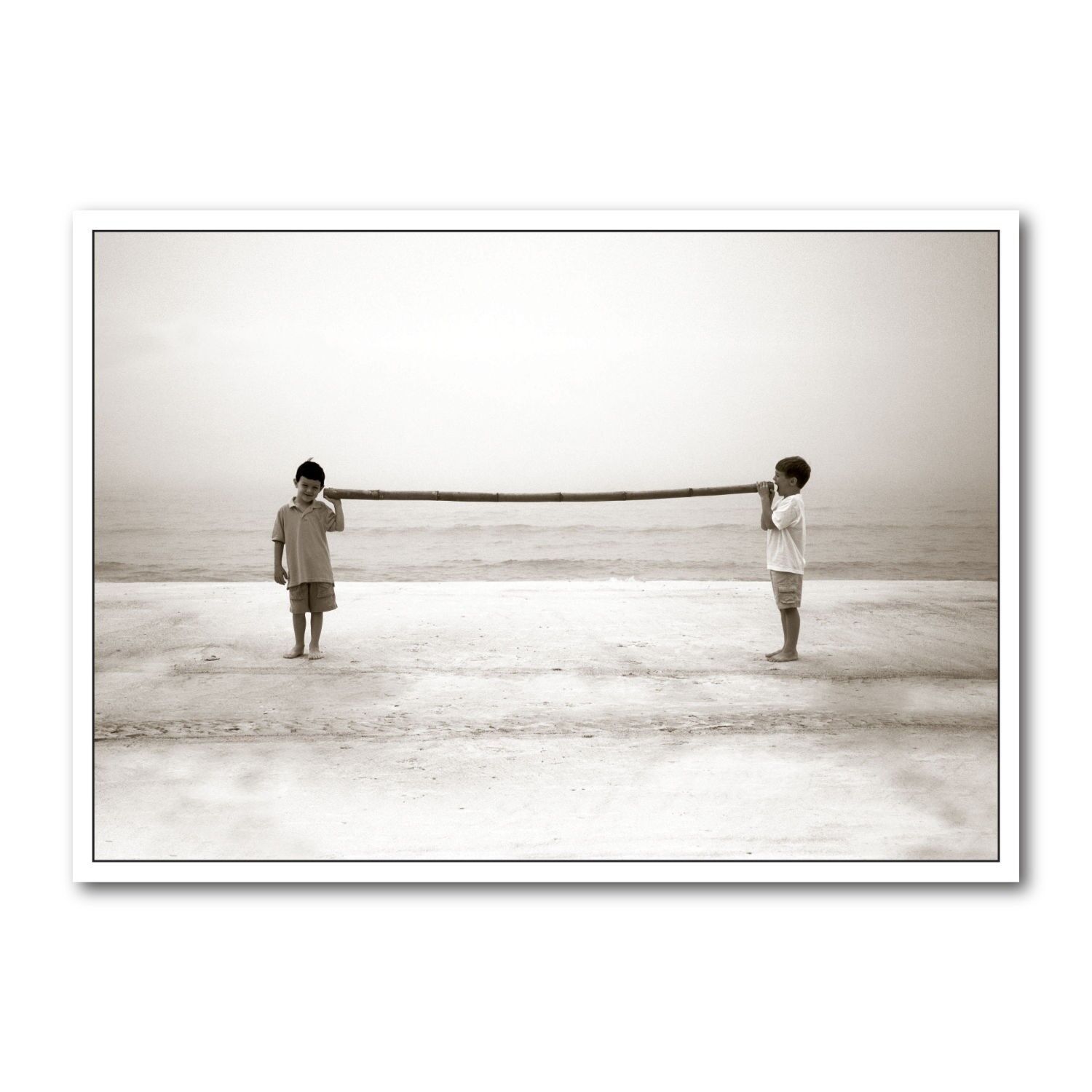 Cartolina formato orizzontale b/n DIN A6 MG1816