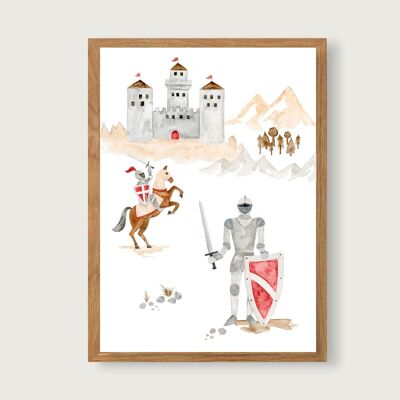 Poster A3 "Knight"