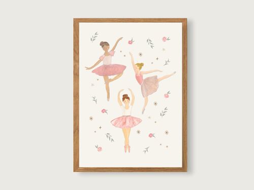 Poster A3 "Ballerina"