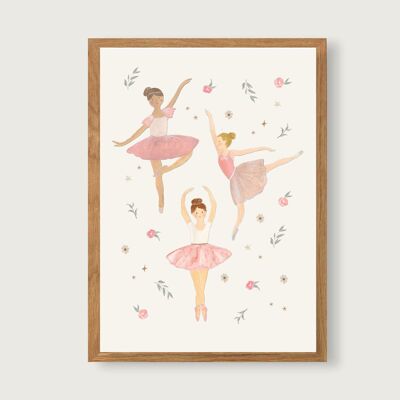 Poster A3 "Ballerina"