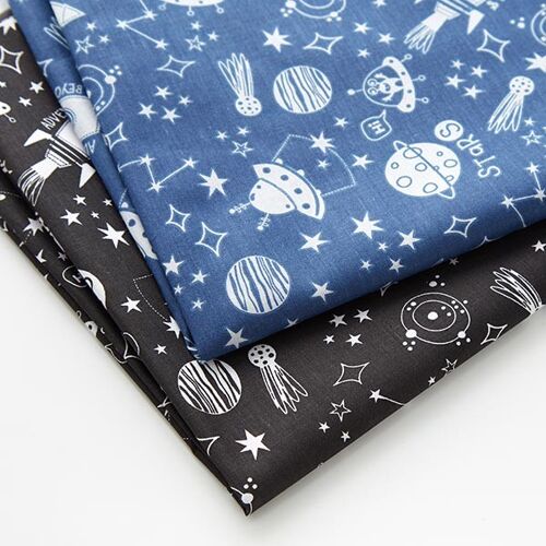 Endeavour - FF3041 Space Explorer 100% Cotton Fabric 10m Bolt - 160cm Wide