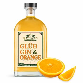 Glowing Gin & Orange de V-SINNE - 700 ml 15% vol. 1