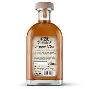 V-SENNE Spiced Rum LIMITED - 500 ml 40% vol. 5