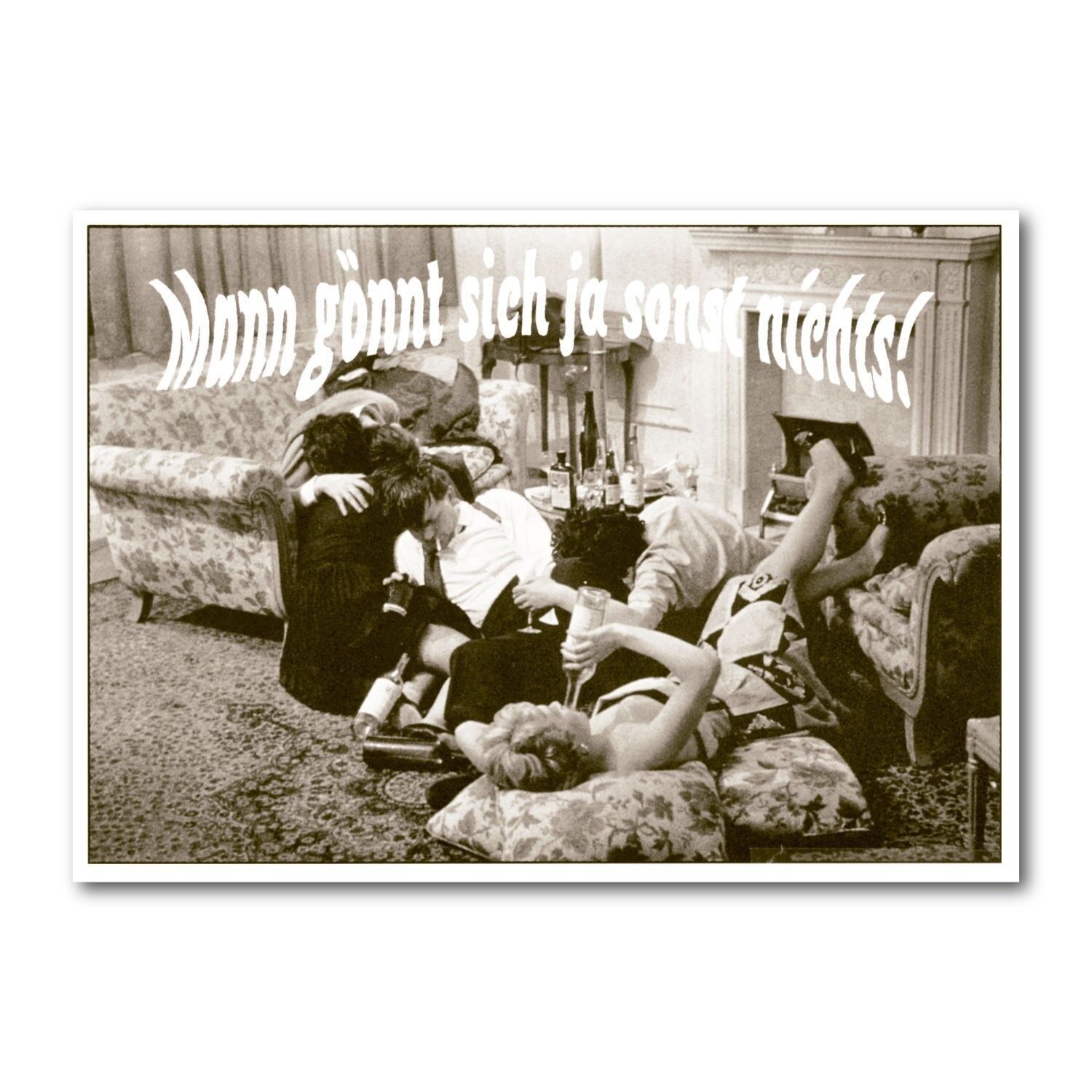 Cartolina formato orizzontale b/n DIN A6 MG446