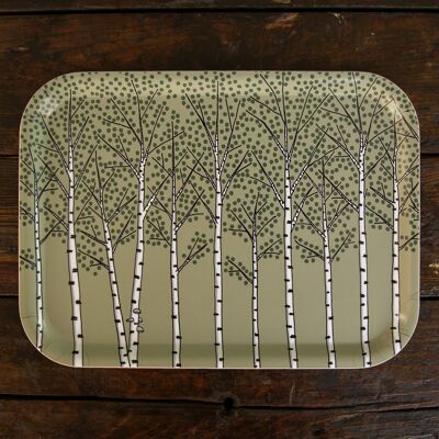 small tray birches