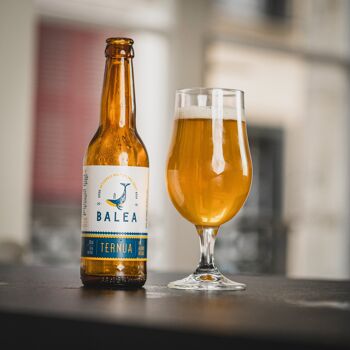 Bière blonde BIO Ternua 33cl -  BALEA 2