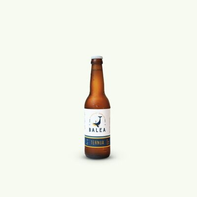 Ternua cerveza rubia ecológica 33cl - BALEA