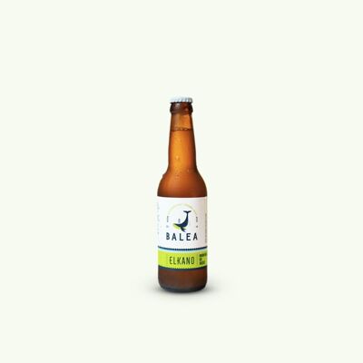 Elkano ORGANIC IPA beer 33cl - BALEA