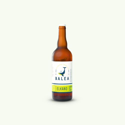 Bière Bio IPA Elkano 6° 75cl - BALEA