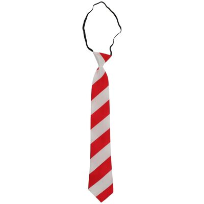 Necktie Christmas Red-White