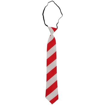 Cravate Noël Rouge-Blanc 1