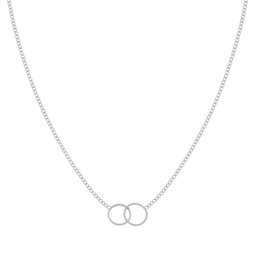 NECKLACE SHARE ROUNDS ADULT SILVER