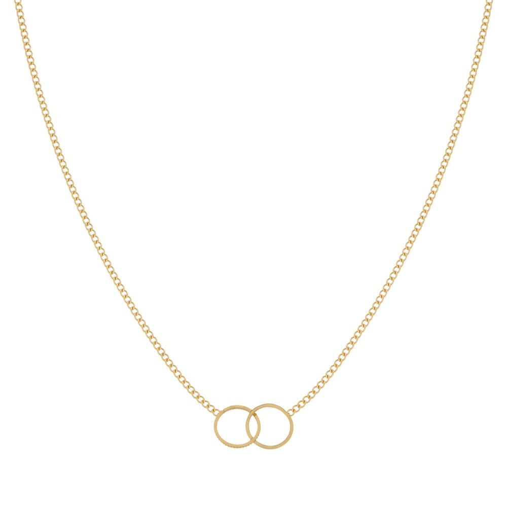 HALSKETTE TEILEN RUNDE ERWACHSENE GOLD