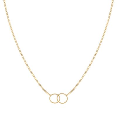 NECKLACE SHARE ROUNDS ADULT GOLD