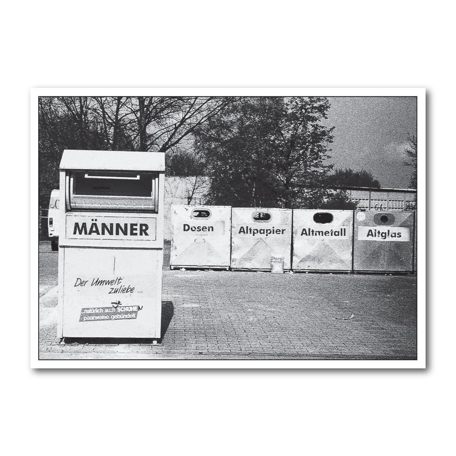 Cartolina formato orizzontale b/n DIN A6 MG706