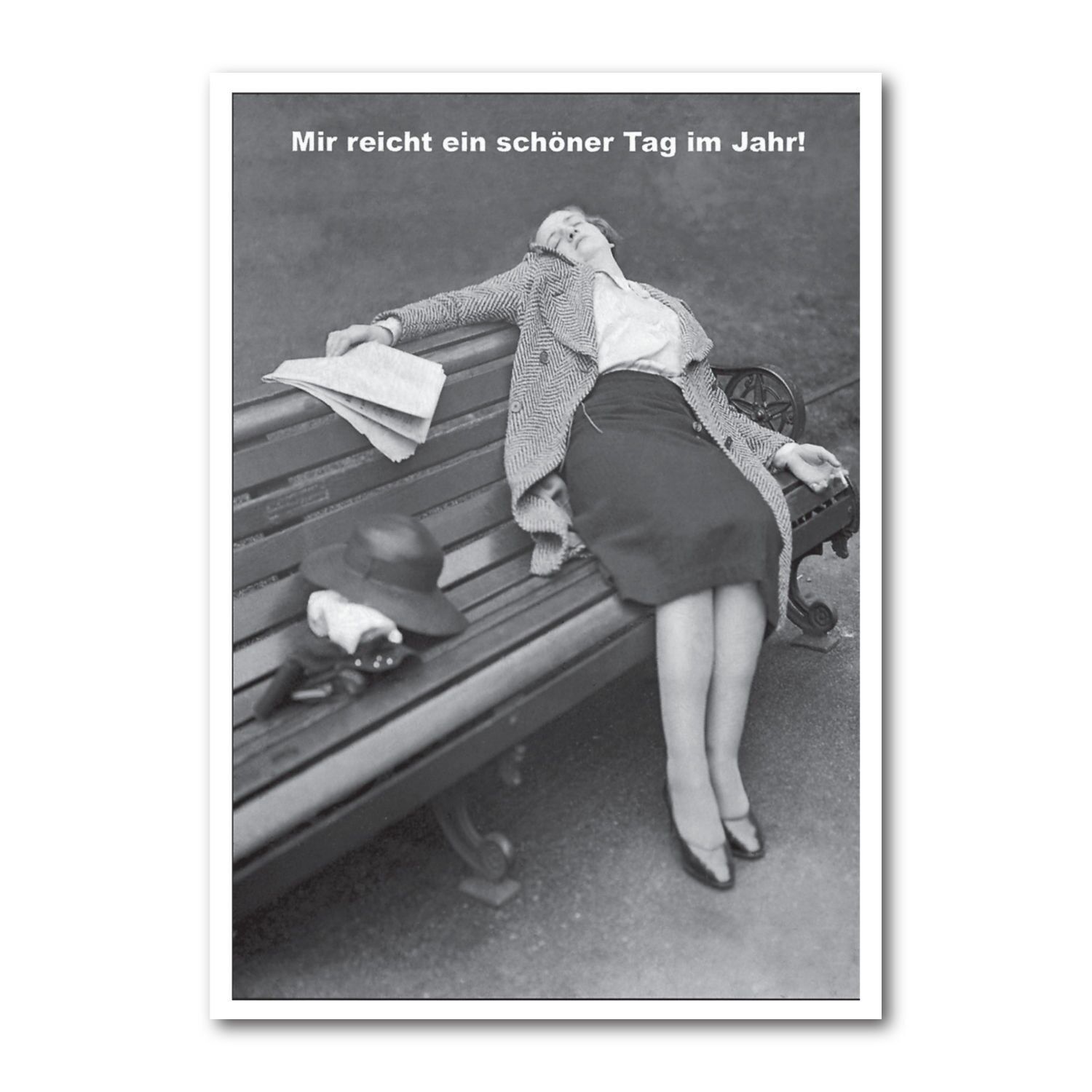 Cartolina verticale b/n DIN A6 MG791