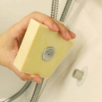 Porte-savon aimanté en acier inoxydable - avec boîte carton 3