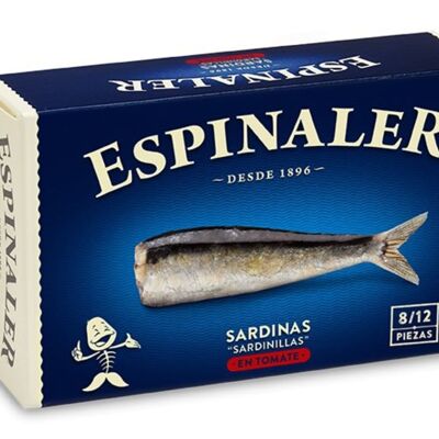 Sardines à la Sauce Tomate ESPINALER RR-125 3/5 pièces