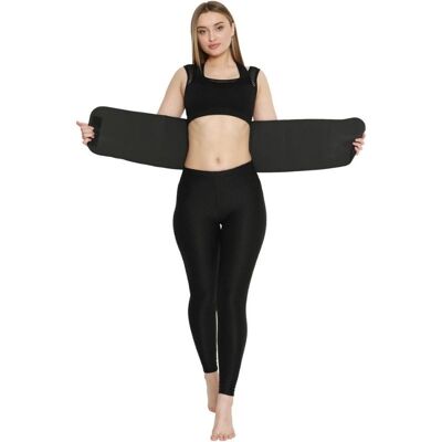 Abdominal sweat belt