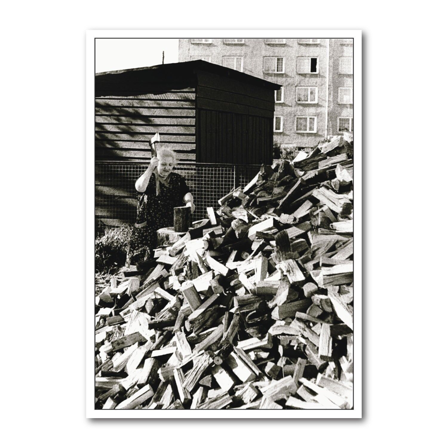 Cartolina verticale b/n DIN A6 MG949