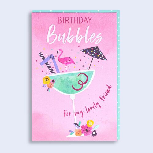 Wish Birthday Bubbles 90