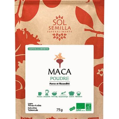 Organic Maca - Powder - 75 g