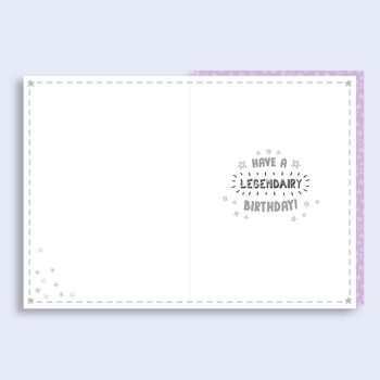 Carte d'anniversaire amusante Just Fur Legen-dairy anniversaire 55 2