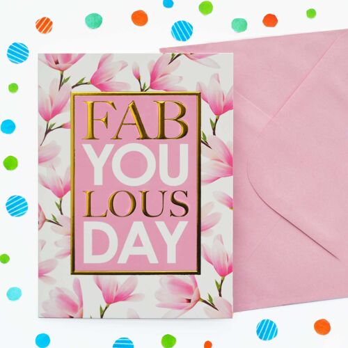 Just to Say  Fabulous Birthday Card 55