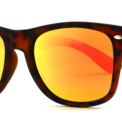 Sunglasses 018 -way - tortoise brown - yellow