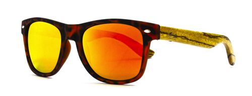 Sunglasses 030 -way - tortoise brown - red