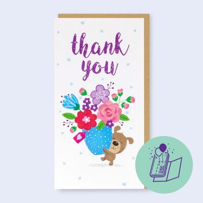 Video Greeting Card Thank you 125