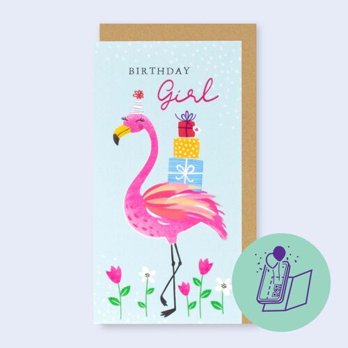 Video Greeting Card Birthday Girl 125