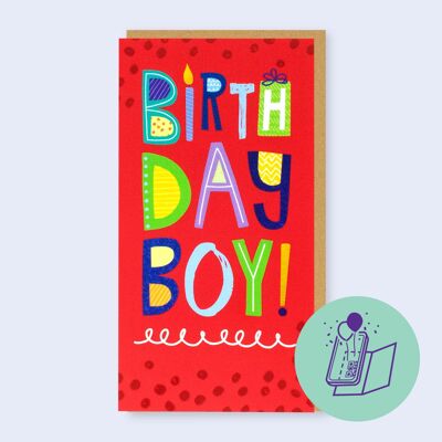 Video Greeting Card Birthday Boy 125