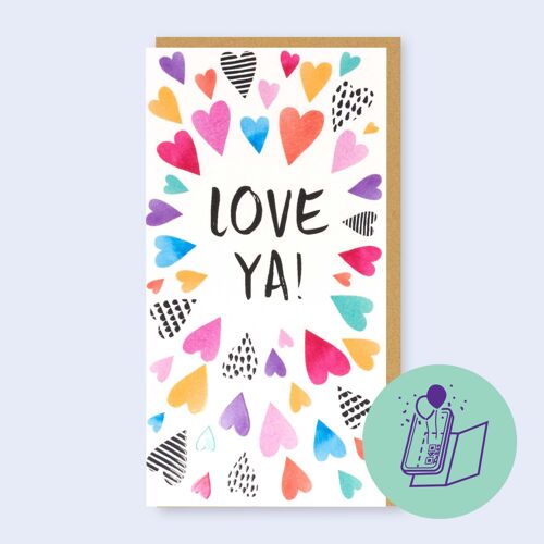 Video Greeting Card Love Ya 125