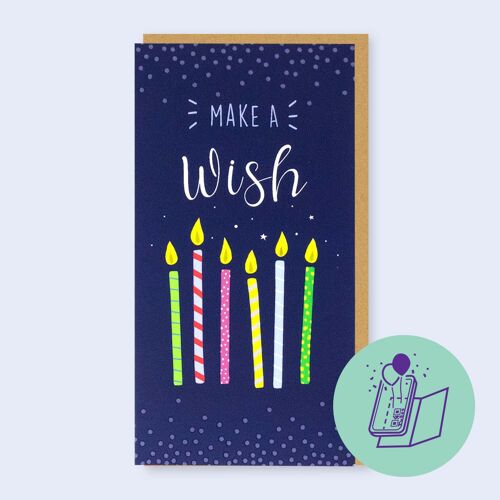 Video Greeting Card Make a Wish 125
