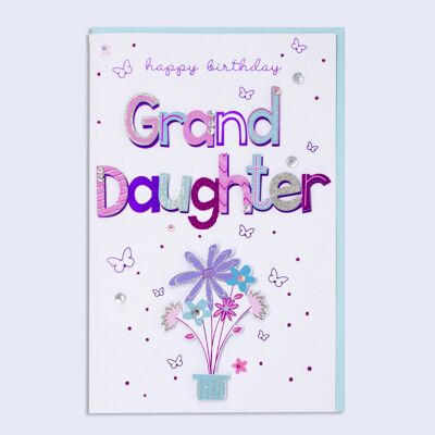 Handcrafted Sparkles Granddaughter Birthday 150