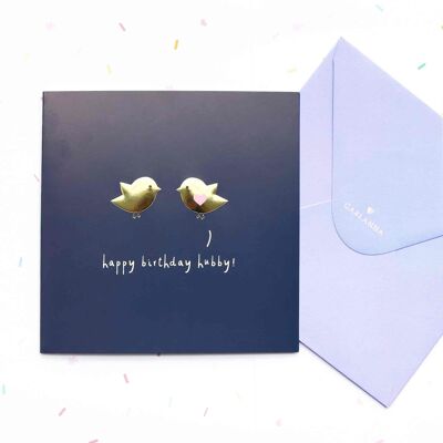 Little Moments Hubby Birthday Card 55