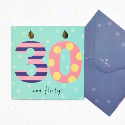 Carte 30e anniversaire Little Moments 55