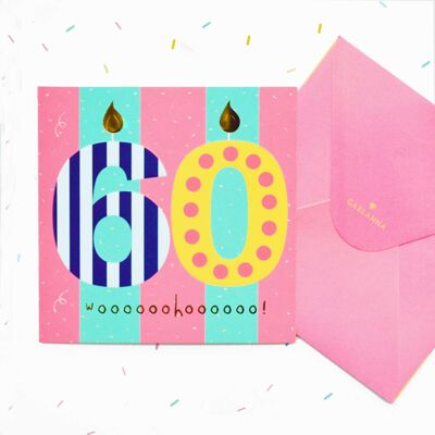 Little Moments  60th Birthday Card 55