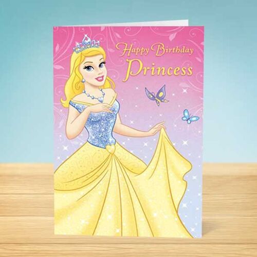 The Write Thoughts Birthday Card Princess Birthday 45
