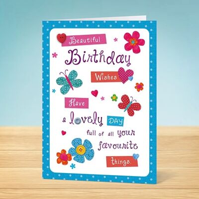 The Write Thoughts Birthday Card Beautiful Birthday Wishes 45