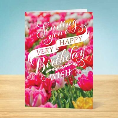 La tarjeta de cumpleaños Write Thoughts Birthday Wishes 45